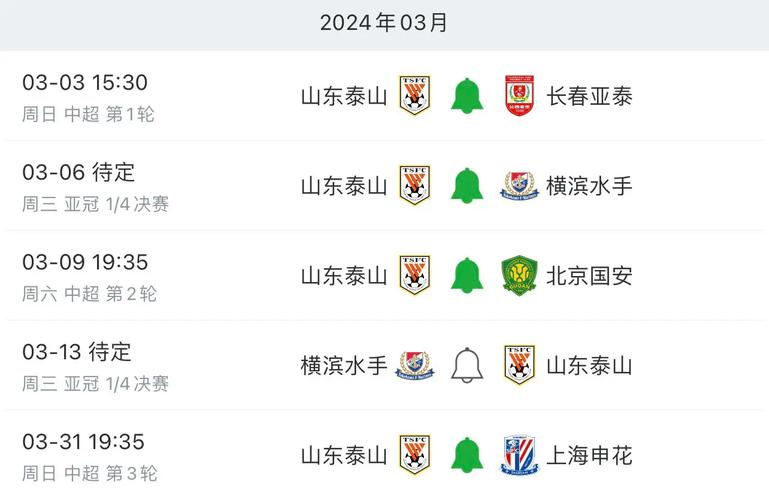 亚冠联赛2021赛程表