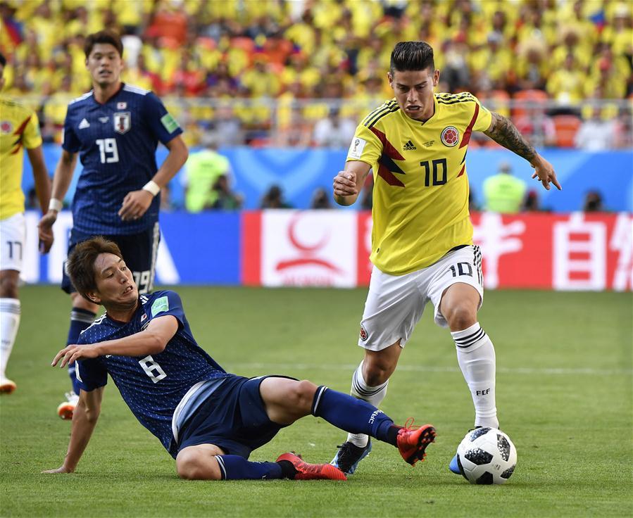 日本vs哥伦比亚的赛果