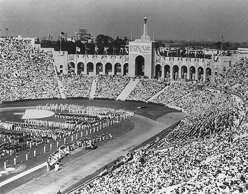 洛杉矶奥运会开幕式